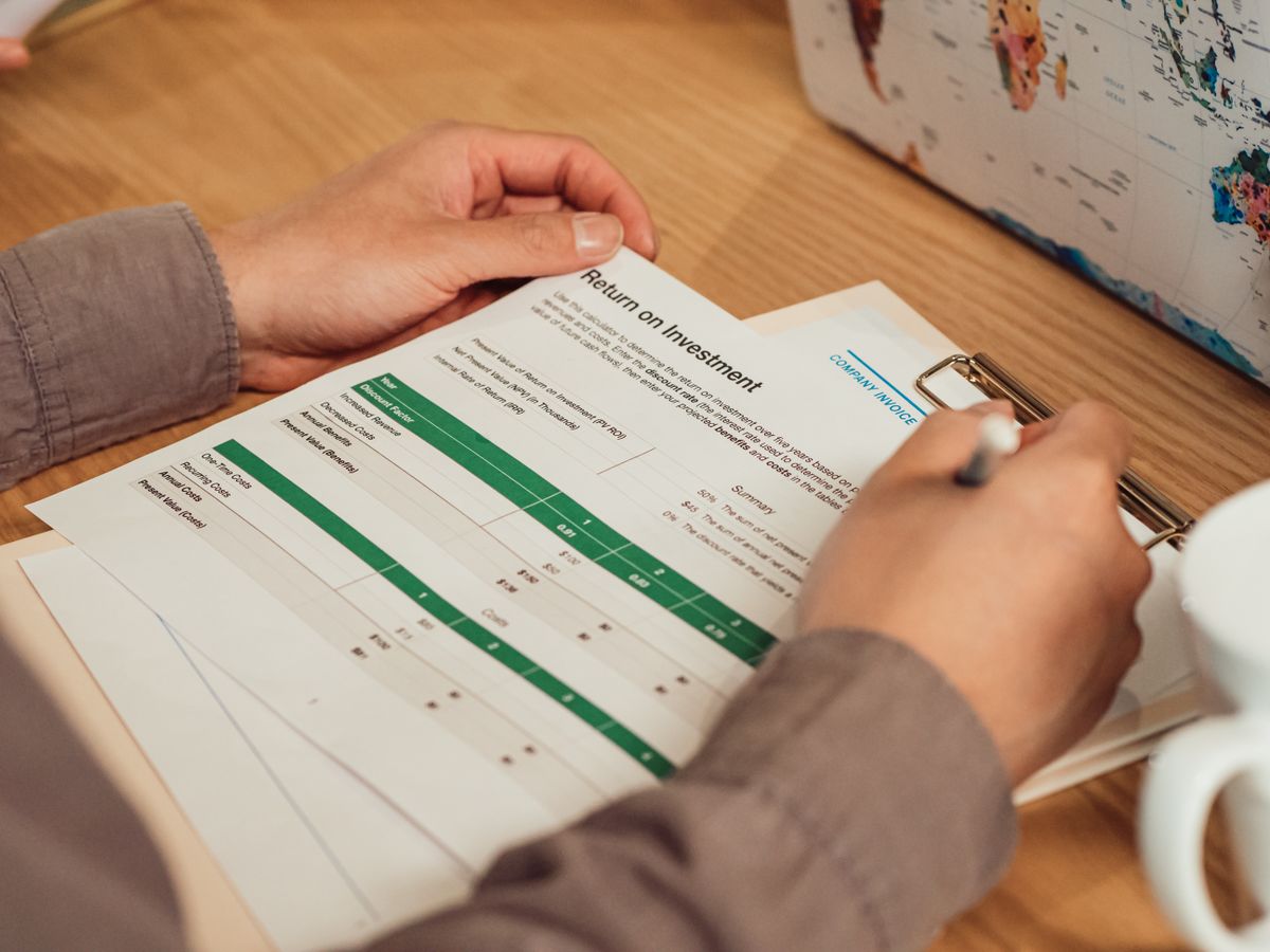 Reporting cristallin CAMBRA — tableau de bord détaillé Return on Investment propriétaire